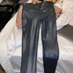 Spanx textured leggings